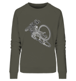 Downhill Jump No. 1 - Ladies Organic Sweatshirt