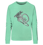 Downhill Jump No. 1 - Ladies Organic Sweatshirt