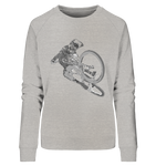 Downhill Jump No. 1 - Ladies Organic Sweatshirt