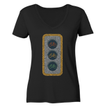 Fahrradampel 02 - Ladies Organic V-Neck Shirt