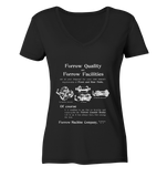Forrow Quality - Ladies Organic V-Neck Shirt