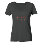 Road Sign Driver 03 - Ladies Organic V-Neck Shirt