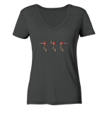 Road Sign Driver 03 - Ladies Organic V-Neck Shirt