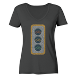 Fahrradampel 02 - Ladies Organic V-Neck Shirt