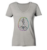 Braincolor No.2 - Ladies Organic V-Neck Shirt