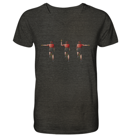 Road Sign Driver 03 - Mens Organic V-Neck Shirt