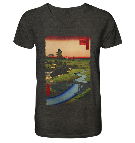 Furukawa River - Mens Organic V-Neck Shirt