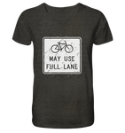 Road Sign 02 - Mens Organic V-Neck Shirt