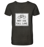 Road Sign 02 - Mens Organic V-Neck Shirt