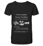 Forrow Quality - Mens Organic V-Neck Shirt