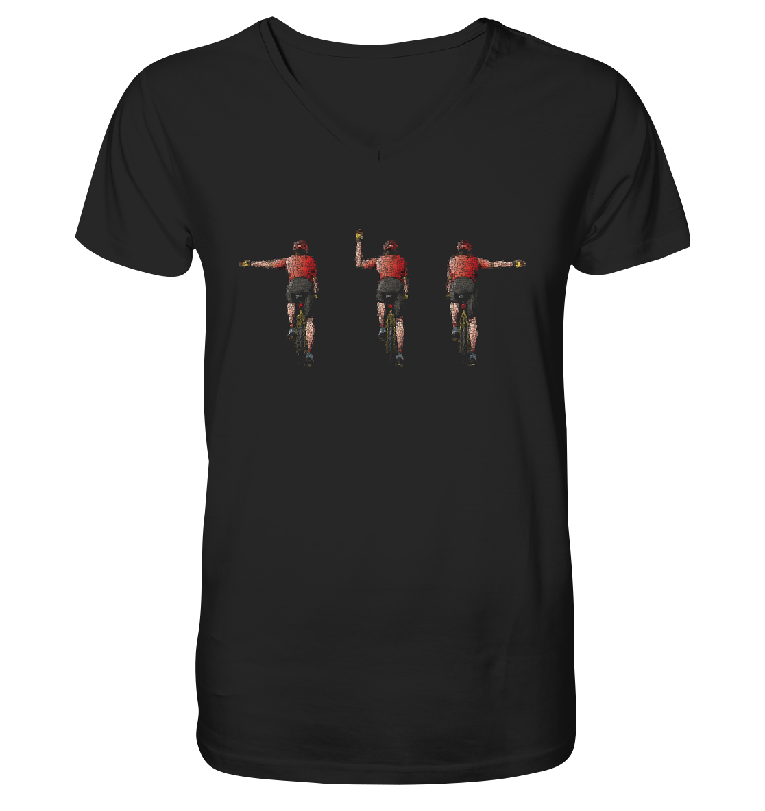 Road Sign Driver 03 - Mens Organic V-Neck Shirt