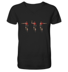 Road Sign Driver 03 - Mens Organic V-Neck Shirt