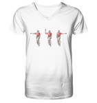 Road Sign Driver 03 - Mens Organic V-Neck Shirt