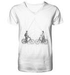 Radfahrer 1900 No.1 - Mens Organic V-Neck Shirt, uni