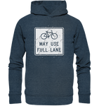 Road Sign 02 - Organic Fashion Hoodie