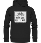 Road Sign 02 - Organic Fashion Hoodie