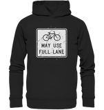 Road Sign 02 - Organic Fashion Hoodie