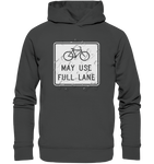 Road Sign 02 - Organic Fashion Hoodie