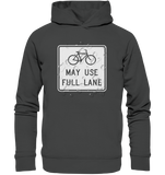 Road Sign 02 - Organic Fashion Hoodie