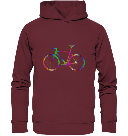 Fixie No. 2 bunt - Organic Fashion Hoodie