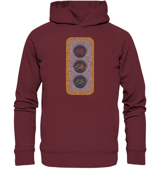 Fahrradampel 02 - Organic Fashion Hoodie