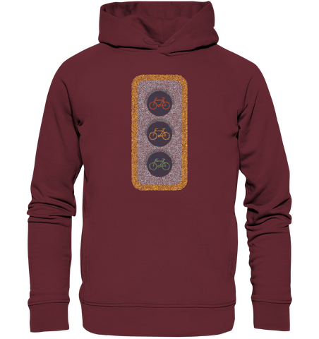 Fahrradampel 02 - Organic Fashion Hoodie