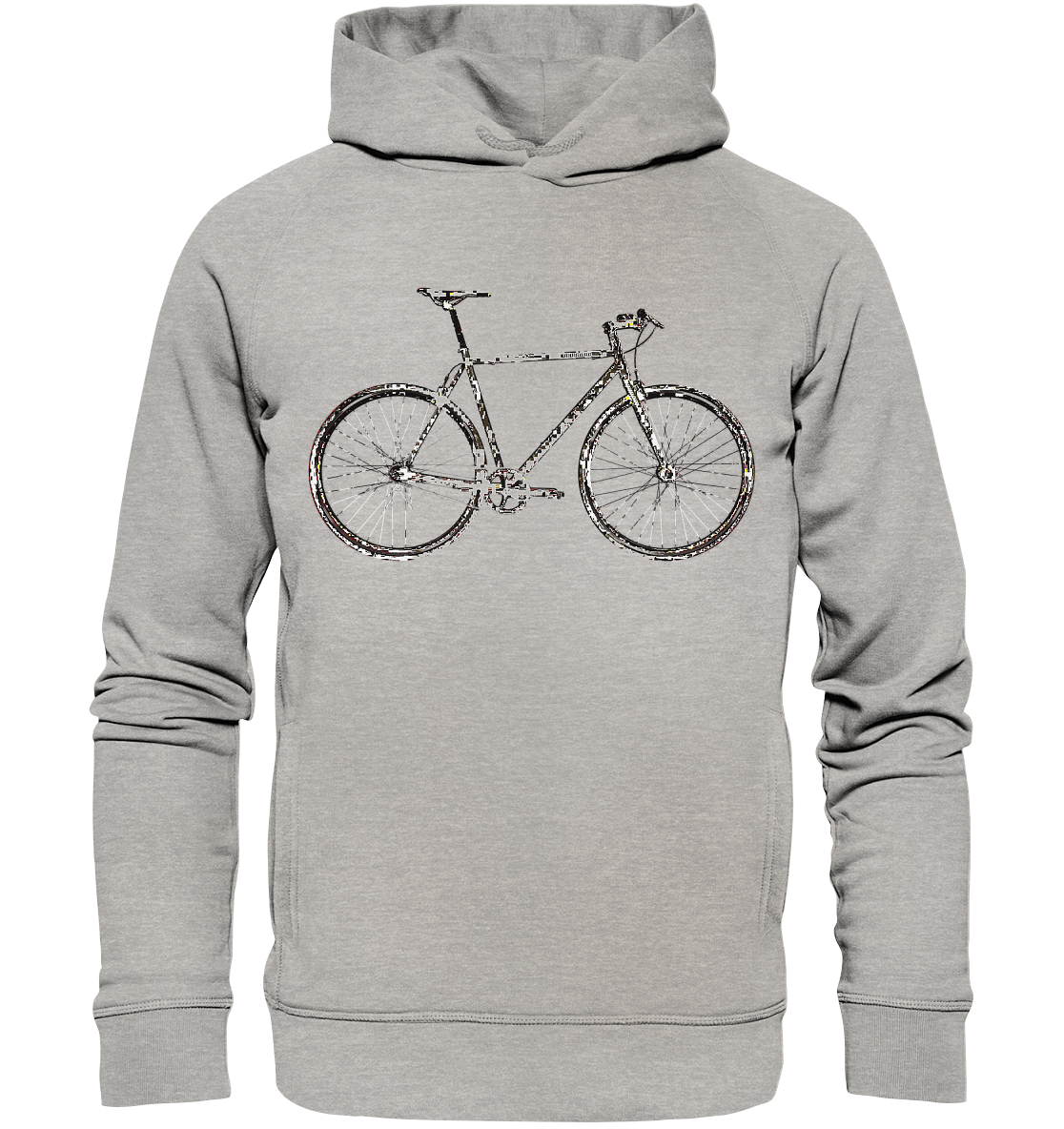 Fixie No. 1 - Organic Fashion Hoodie