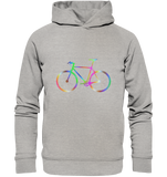 Fixie No. 2 bunt - Organic Fashion Hoodie