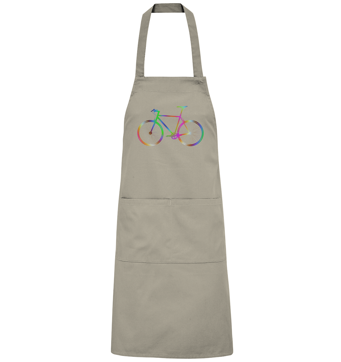 Fixie No. 2 bunt - Organic Grillschürze