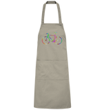 Fixie No. 2 bunt - Organic Grillschürze