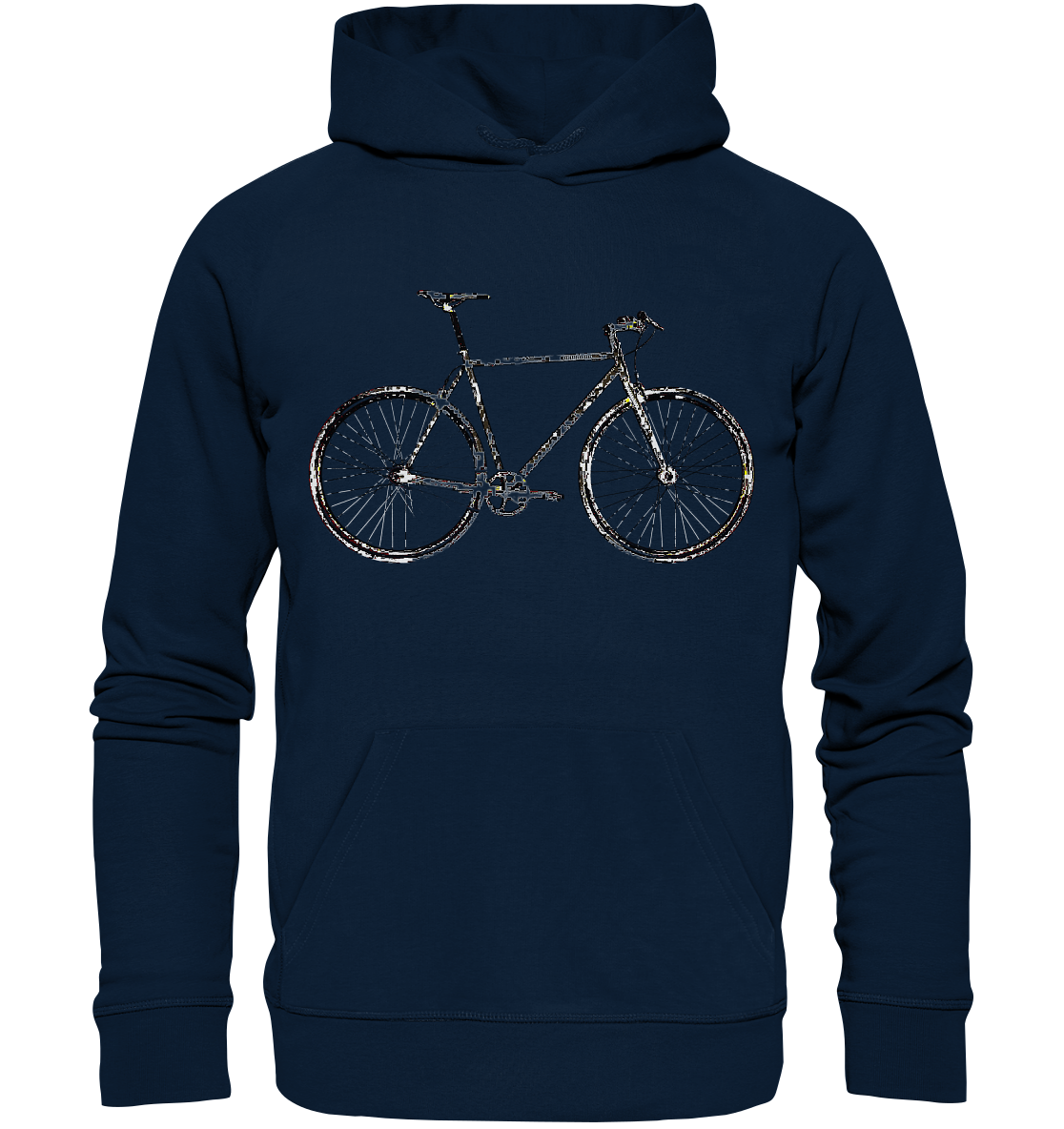 Fixie No. 1 - Organic Hoodie