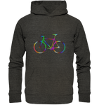 Fixie No. 2 bunt - Organic Hoodie