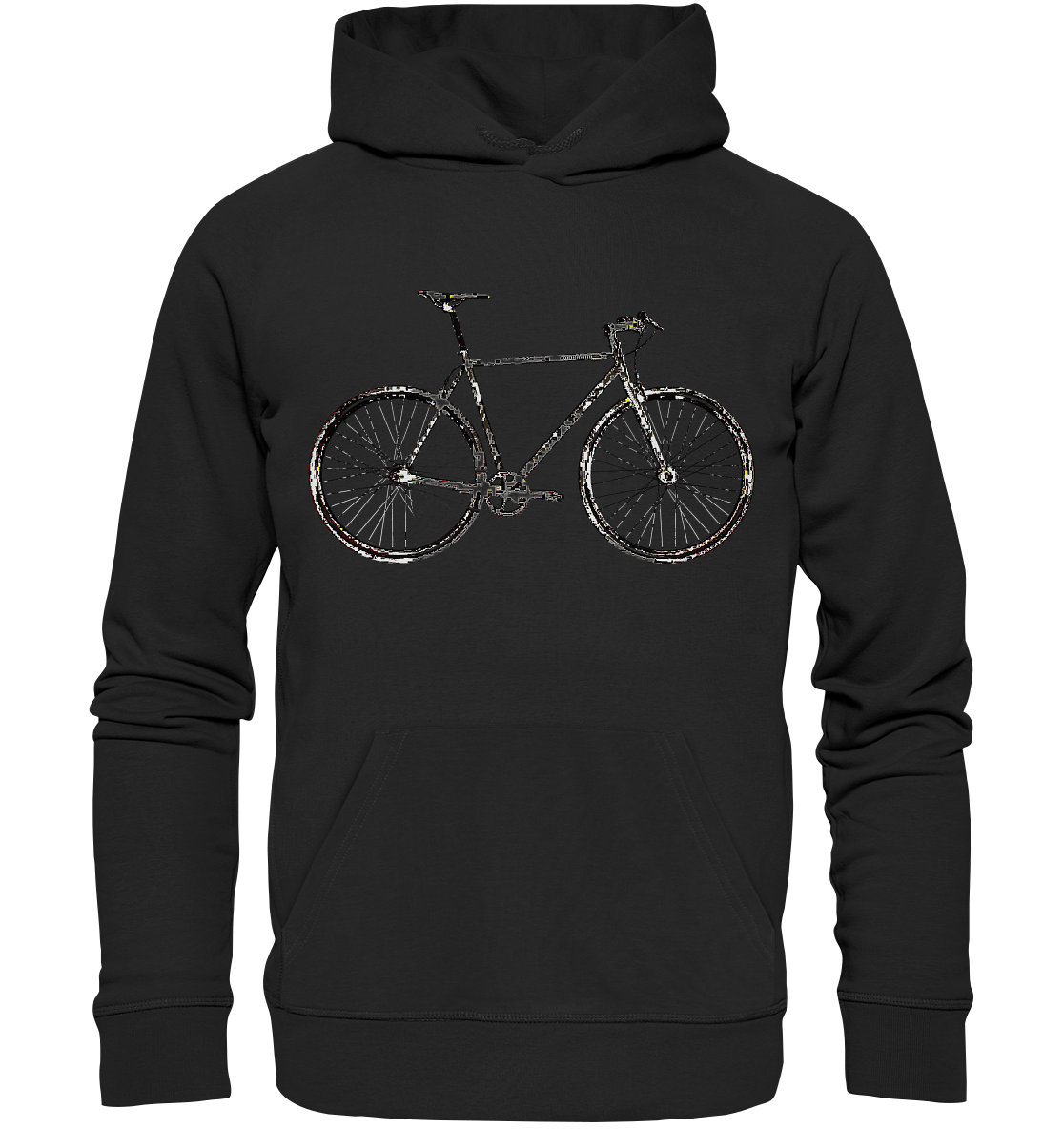 Fixie No. 1 - Organic Hoodie