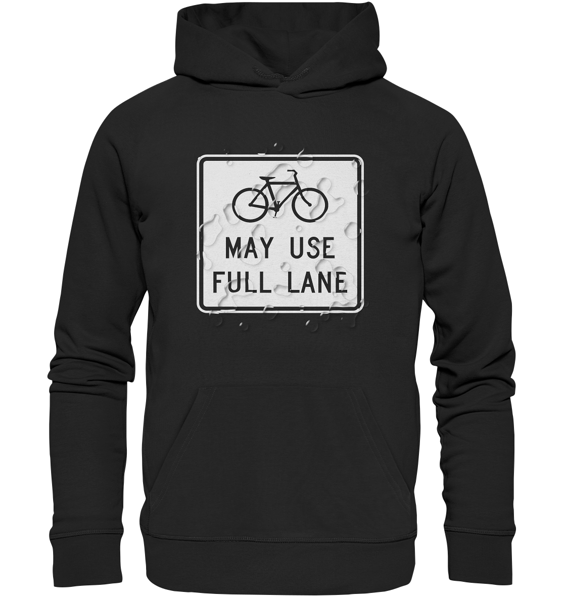 Road Sign 02 - Organic Hoodie