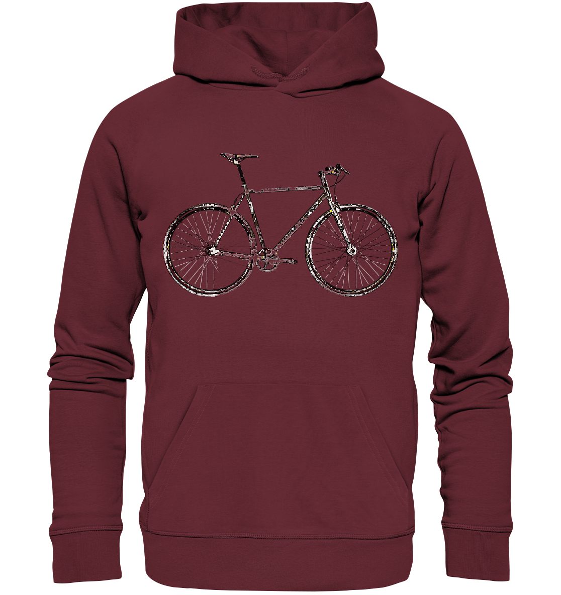Fixie No. 1 - Organic Hoodie