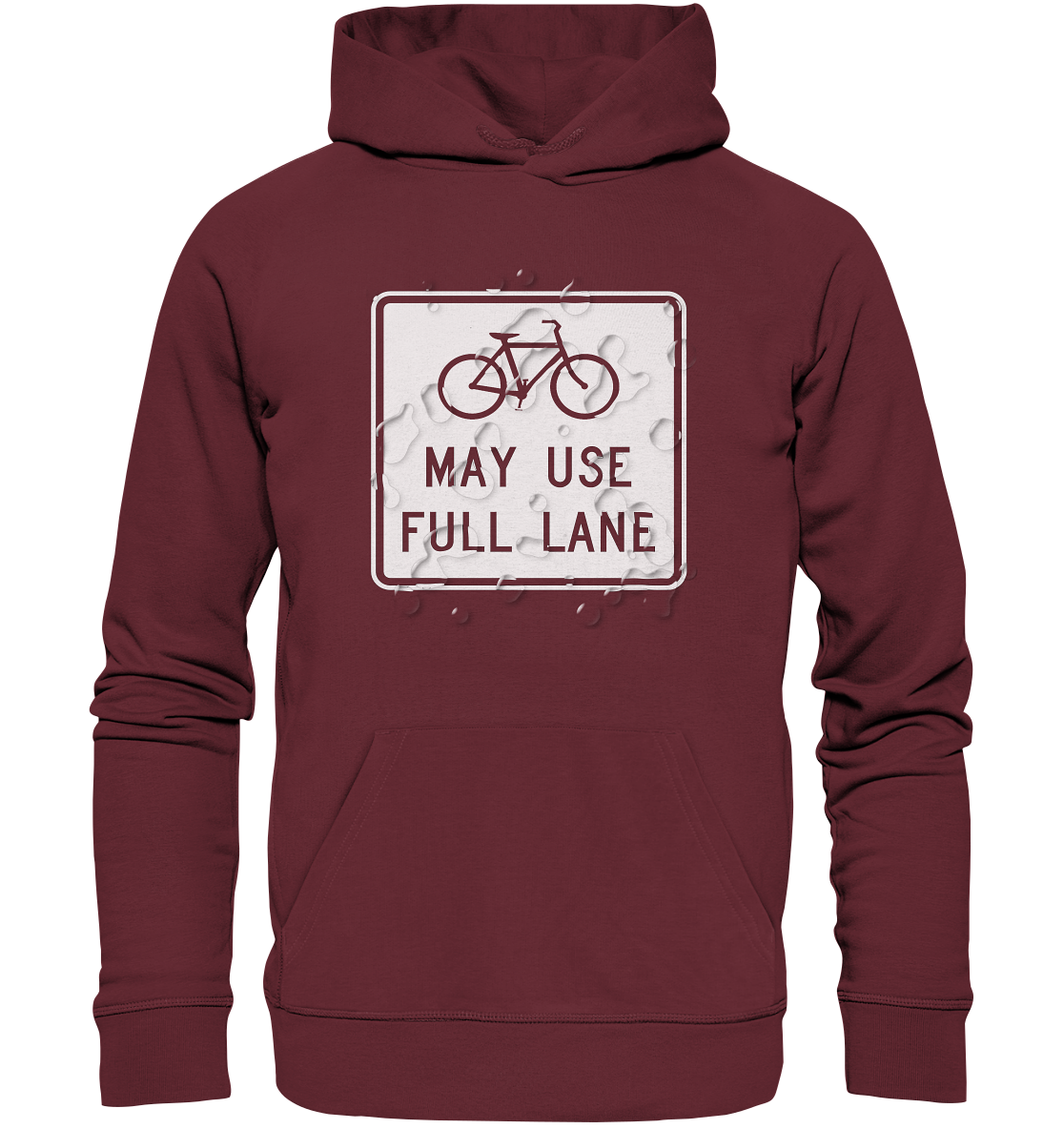Road Sign 02 - Organic Hoodie