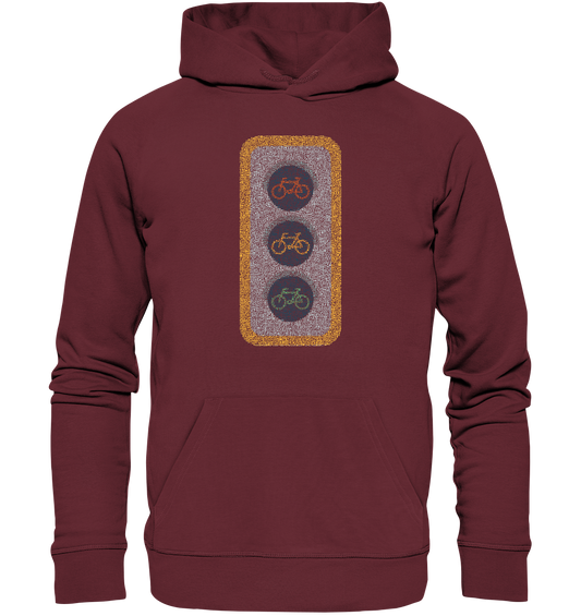 Fahrradampel 02 - Organic Hoodie