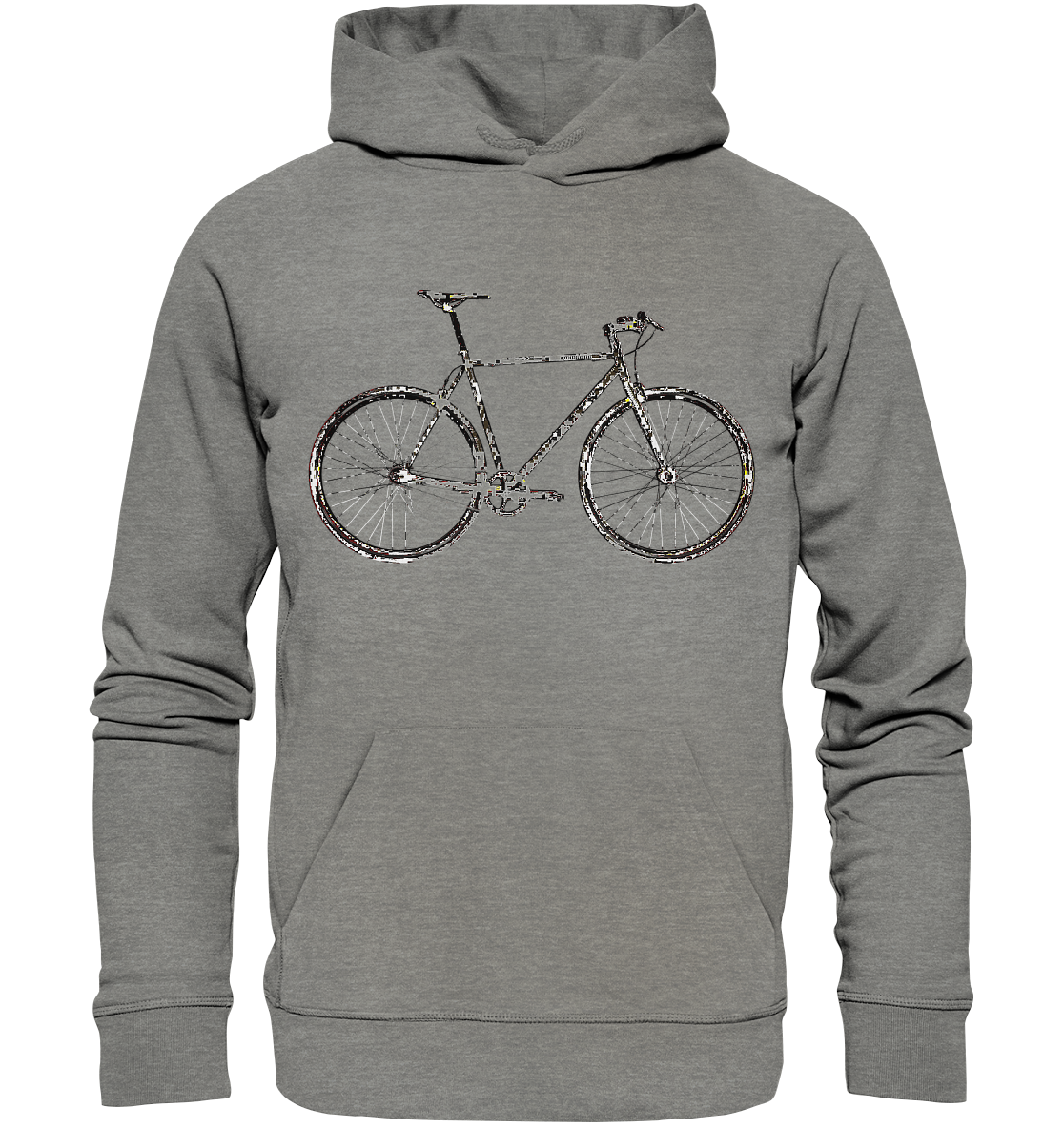 Fixie No. 1 - Organic Hoodie