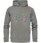 Fixie No. 2 bunt - Organic Hoodie
