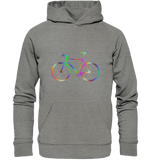 Fixie No. 2 bunt - Organic Hoodie