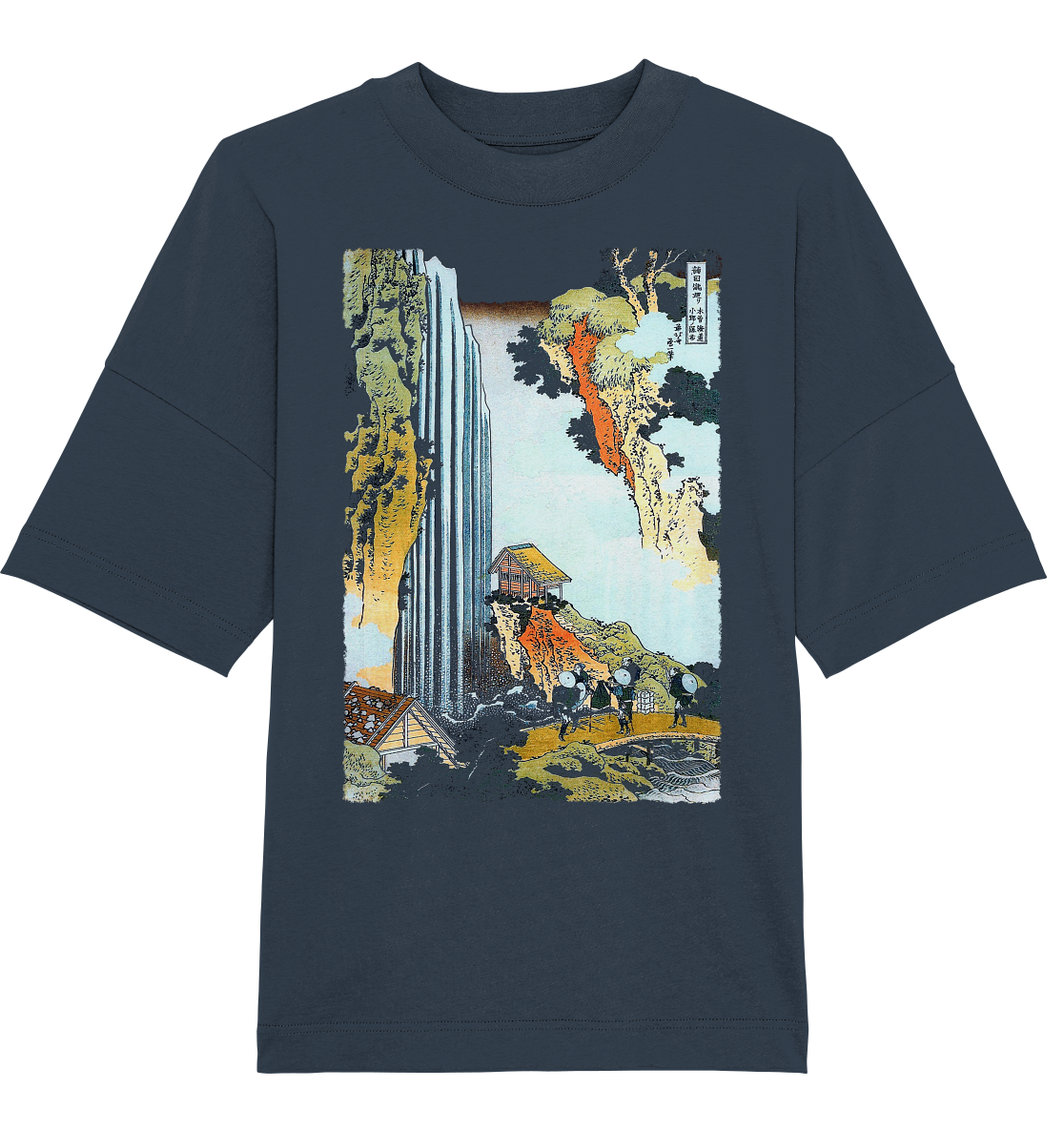 Großer Wasserfall - Organic Oversize Shirt