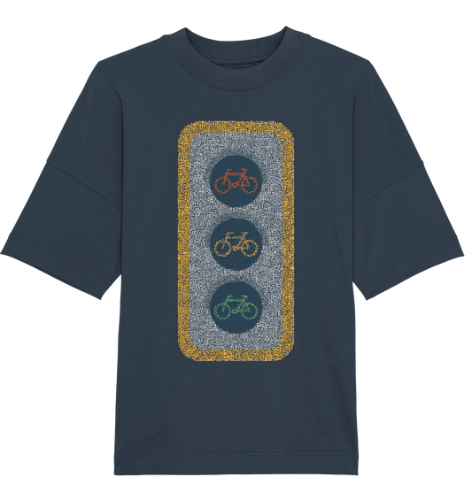 Fahrradampel 02 - Organic Oversize Shirt