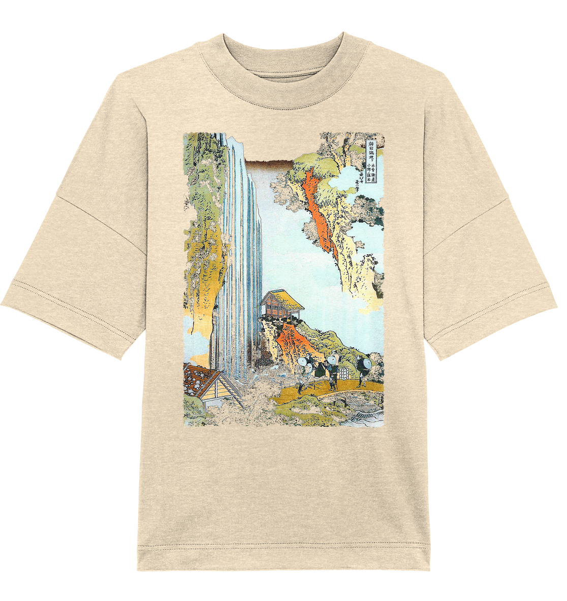 Großer Wasserfall - Organic Oversize Shirt