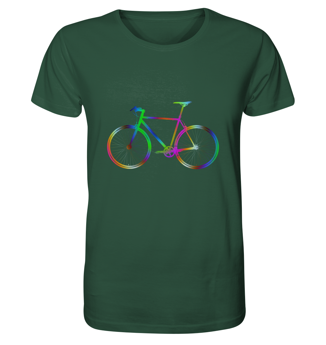Fixie No. 2 bunt - Organic Shirt
