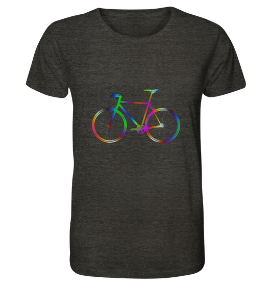 Fixie No. 2 bunt - Organic Shirt (meliert)