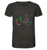 Fixie No. 2 bunt - Organic Shirt (meliert)