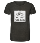 Road Sign 02 - Organic Shirt (meliert)