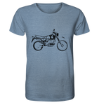 R 100 GS Black No.1 - Organic Shirt (meliert)