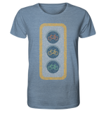 Fahrradampel 02 - Organic Shirt (meliert)