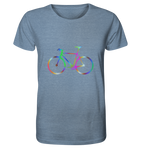 Fixie No. 2 bunt - Organic Shirt (meliert)